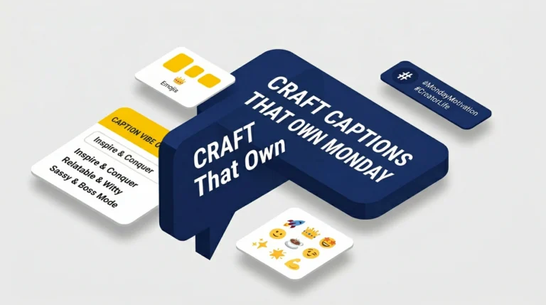 Monday Captions: Strategic & Sassy Vibes for Creators