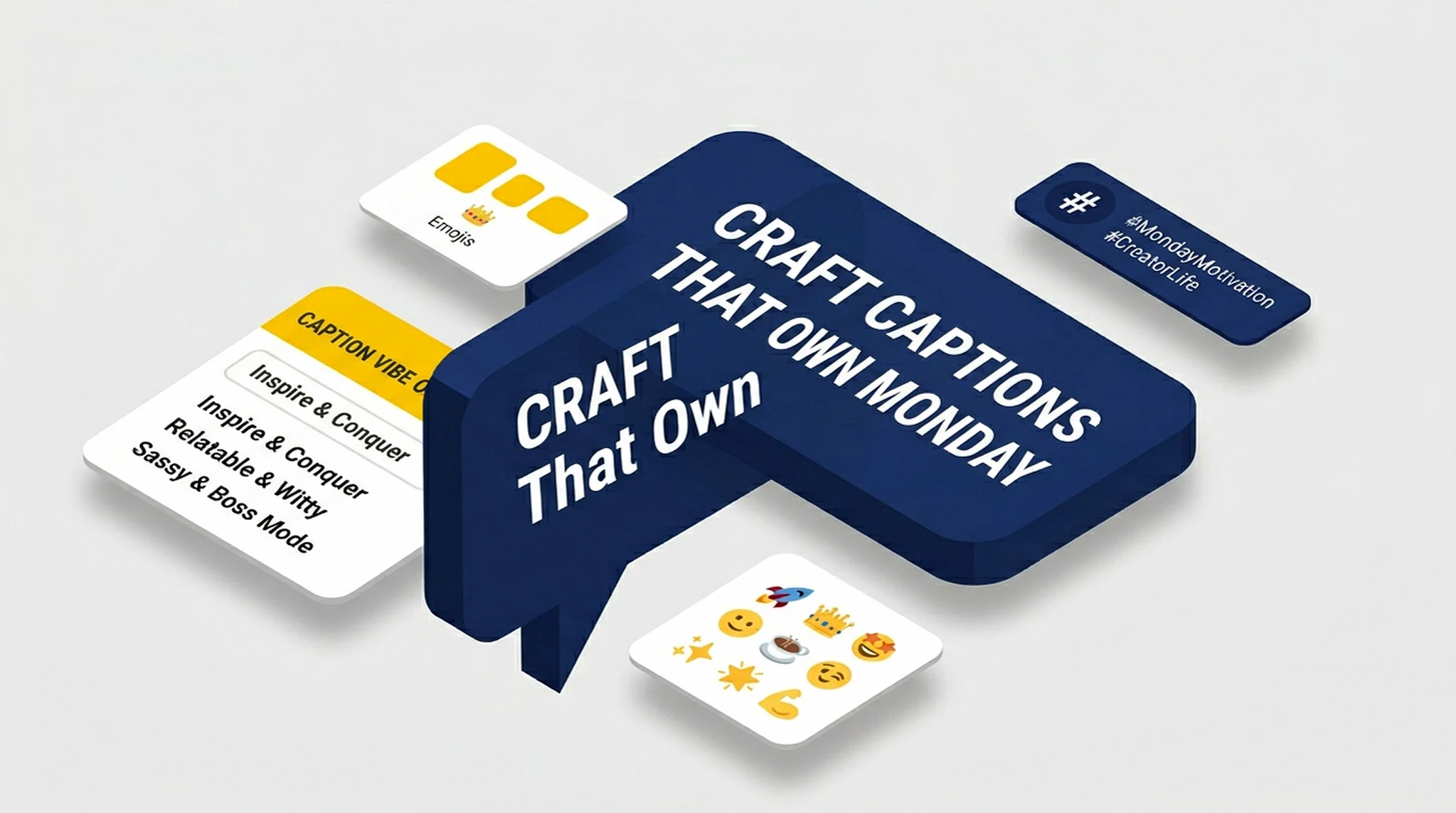 Monday Captions: Strategic & Sassy Vibes for Creators