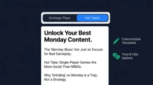 Monday Gaming Content: Copy-Paste Hacks to Beat the Slump