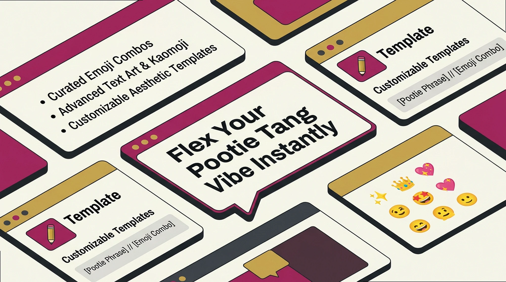Pootie Tang Aesthetic: Copy-Paste Emoji & Text Art Flex