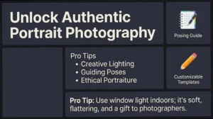 Portrait Photography: Pro Posing Prompts & Lighting Secrets