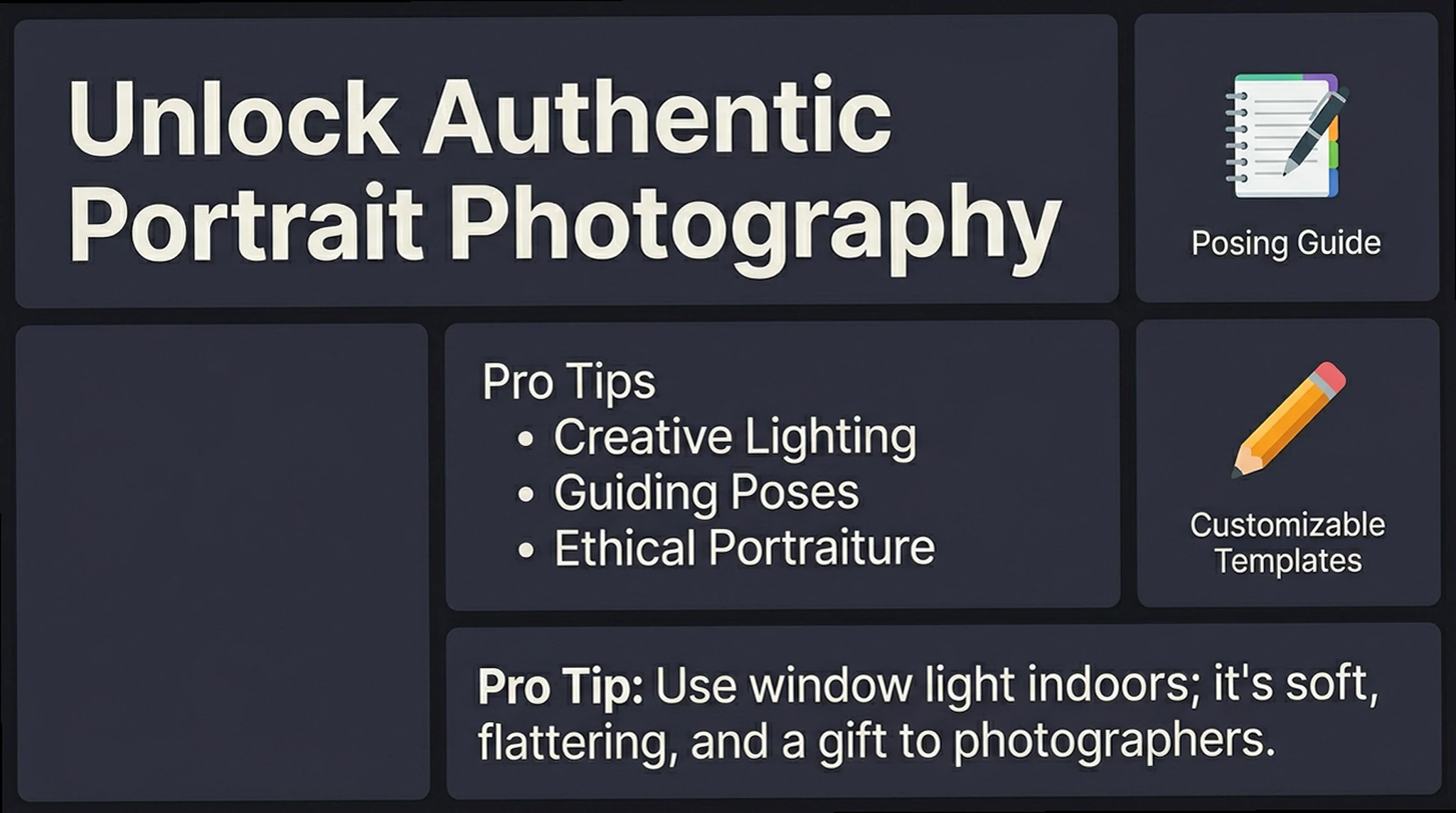 Portrait Photography: Pro Posing Prompts & Lighting Secrets