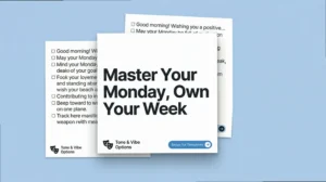 Professional Monday Greetings & Strategies to Own the Week