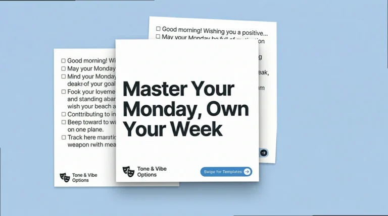 Professional Monday Greetings & Strategies to Own the Week