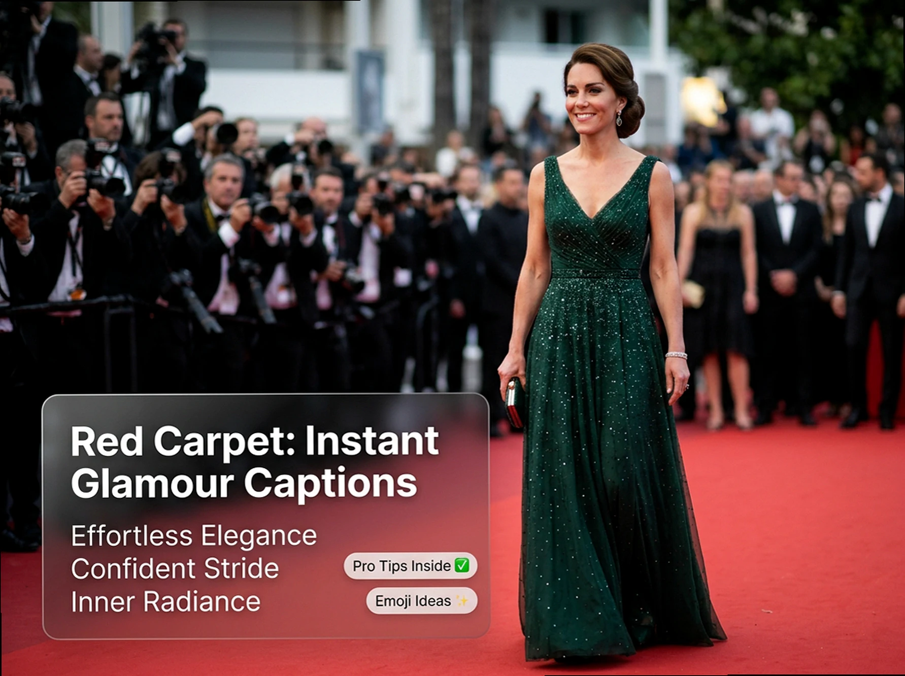Red Carpet Instagram Captions: Effortless Glam for Your Big Moment