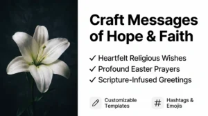 Religious Easter Wishes: Authentic Prayers & Verses to Share