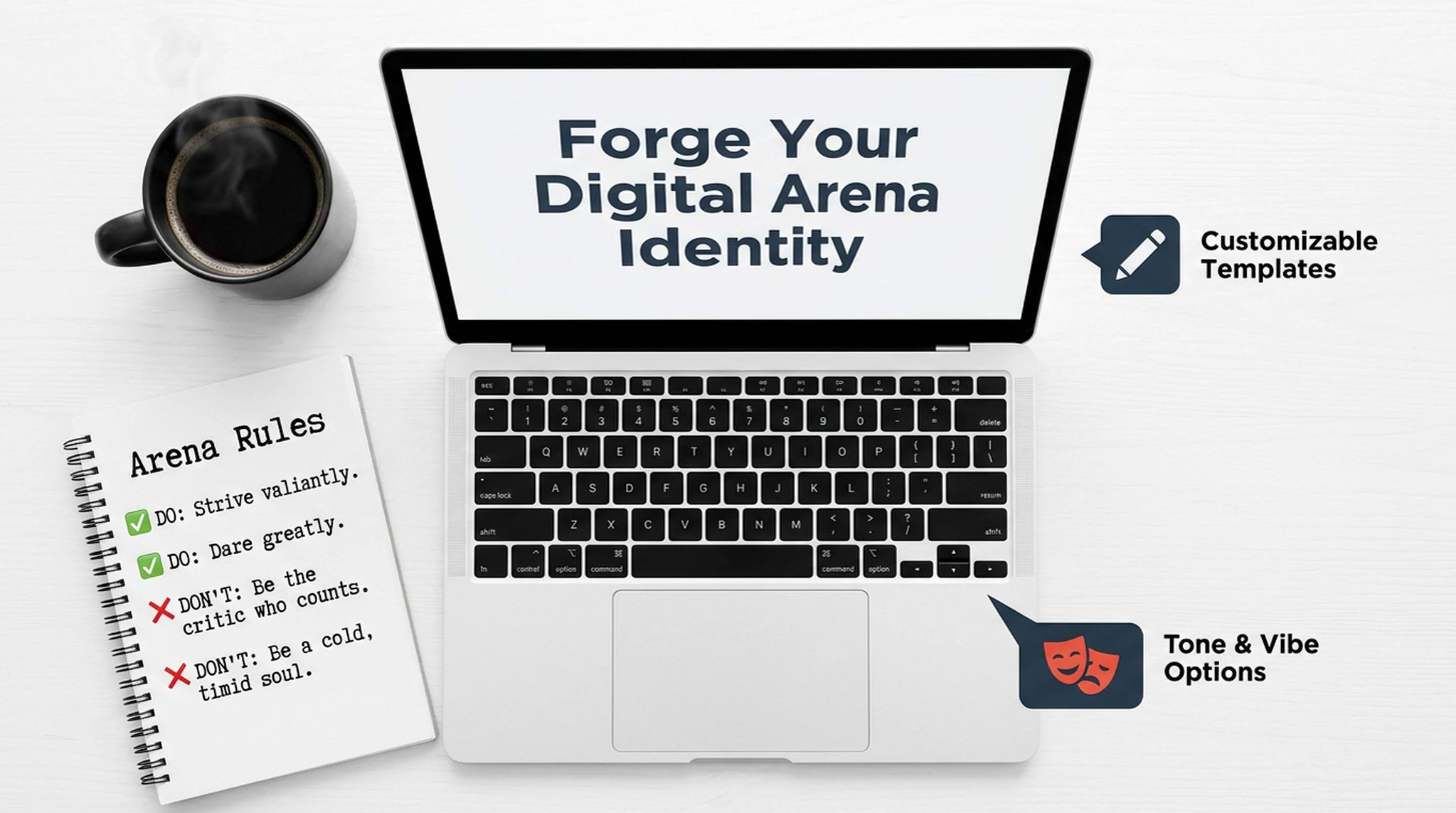 Roosevelt Digital Bios: Forge a Legacy with Alpha Grit