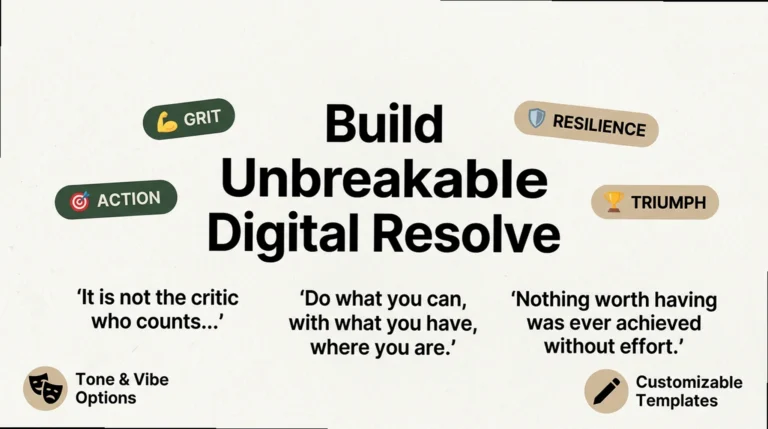 Roosevelt Grit: Quotes to Conquer Your Digital Arena