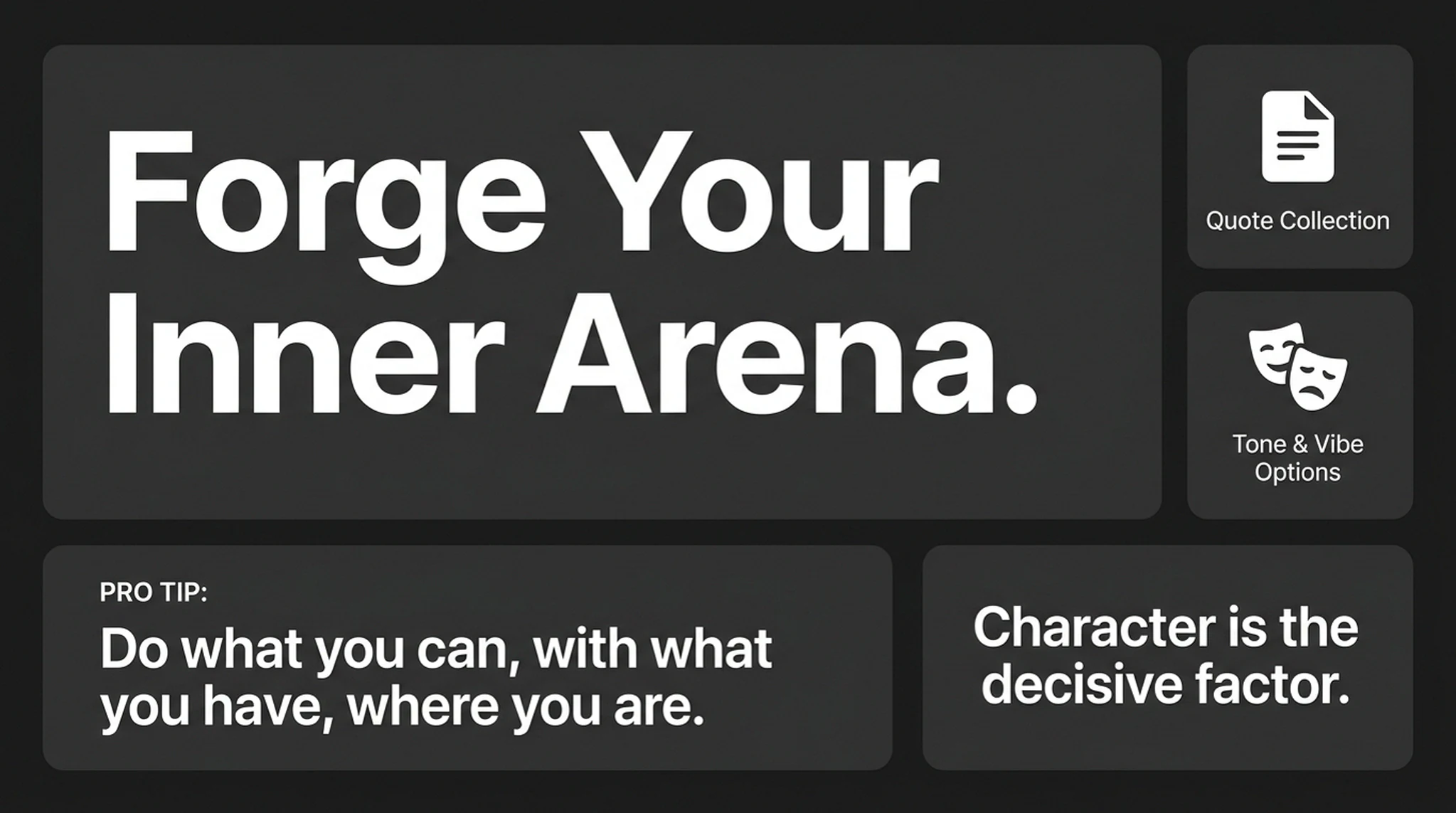 Roosevelt Quotes for Digital Grit: Build Your Inner Arena