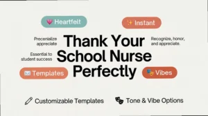 School Nurse Appreciation: Sincere Quotes & Email Templates
