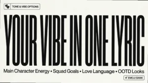 Stop Using Basic Bios: The Song Lyrics That Actually Pass the Vibe Check