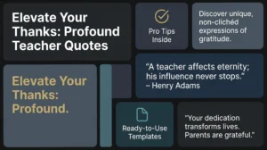 Teacher Appreciation Quotes: Sincere Words That Truly Honor Them