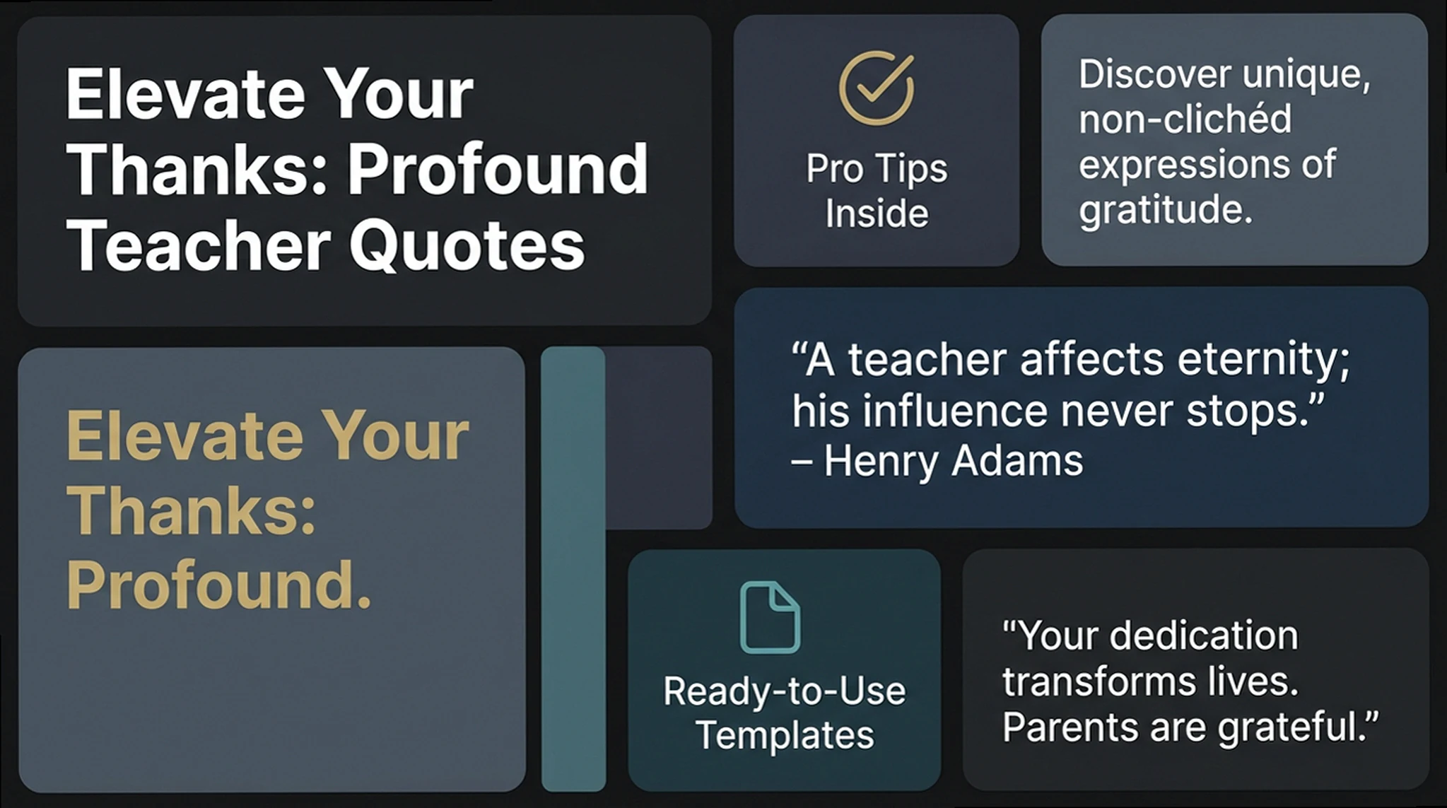 Teacher Appreciation Quotes: Sincere Words That Truly Honor Them