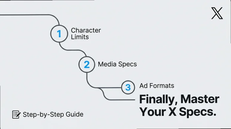 X (Twitter) Specs: Character Limits & Ad Sizes That Actually Work