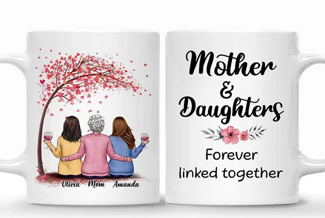 A mother and daughter sharing a loving embrace, symbolizing daughter parents love and an unbreakable bond.