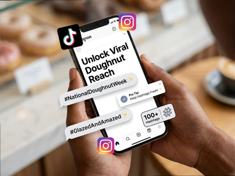 100+ National Doughnut Week Hashtags for Viral Social Growth