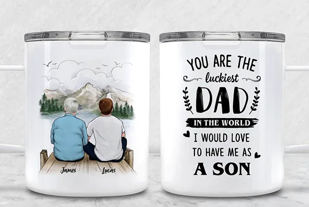 A father and son sharing a moment of connection, representing the son parents bond and lifelong support.