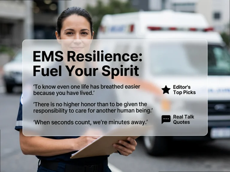 25+ Inspirational EMS Quotes: Fuel for the Frontline Grit