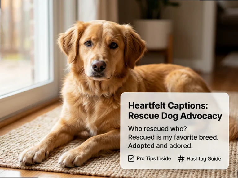 55+ Rescue Dog Captions: Advocacy Quotes That Save Lives