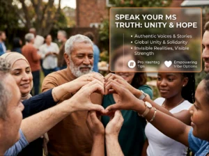 72 MS Heart Challenge Captions: Unity for the Invisible Days