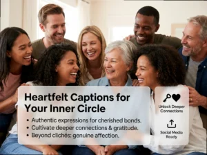 Beyond Romance: Authentic Family & Friends Captions That Vibe