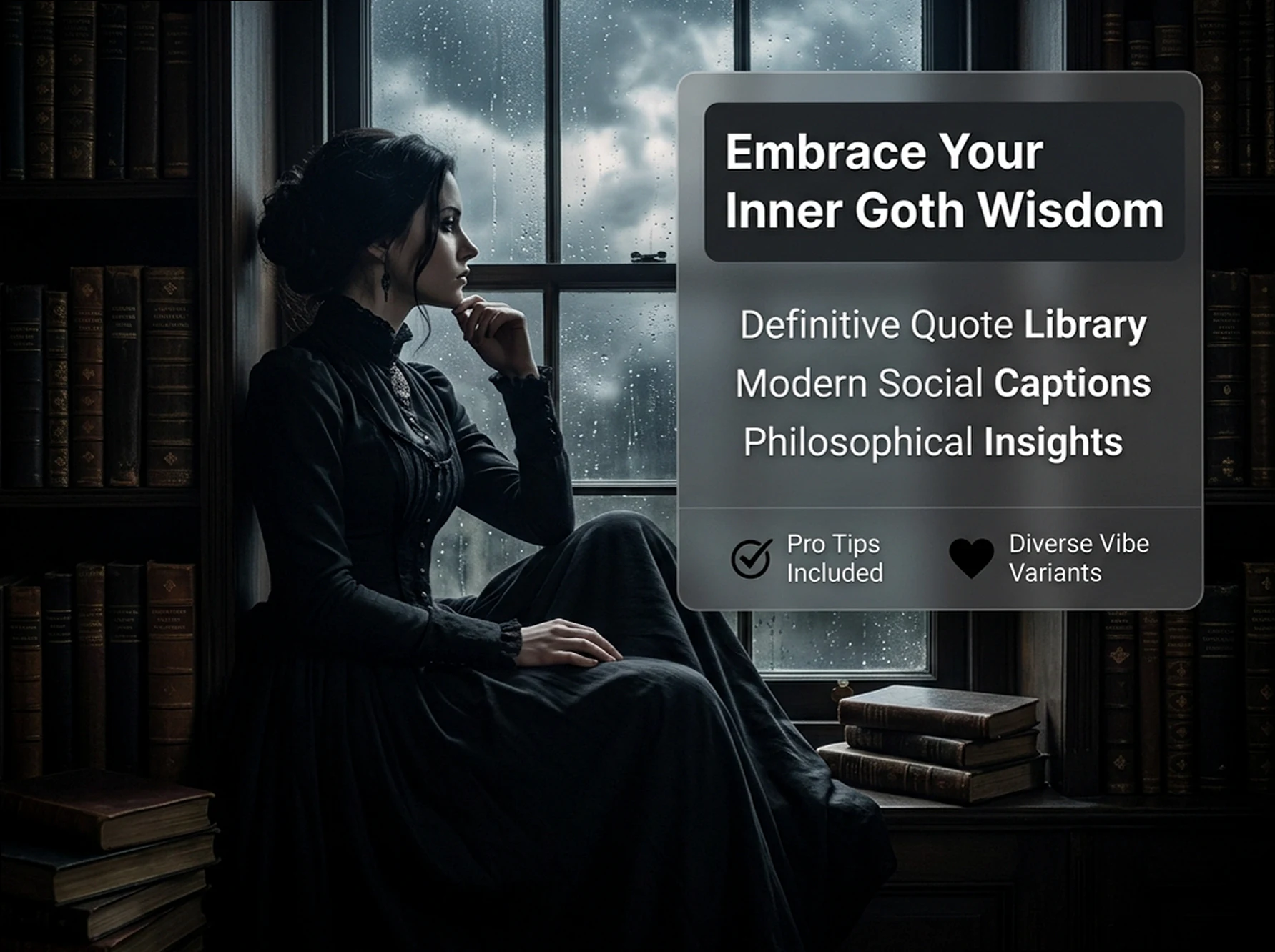 Beyond the Aesthetic: Existential Goth Quotes for the Soul