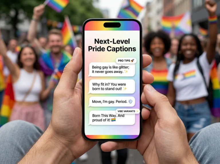 Beyond the Basics: Pop Culture Pride Captions & Lyrics