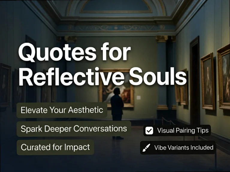Beyond the Canvas: Deep Museum Quotes for Quiet Thinkers