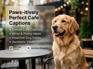 Dog Cafe Captions: Heartfelt Words for Your Next Pup Date