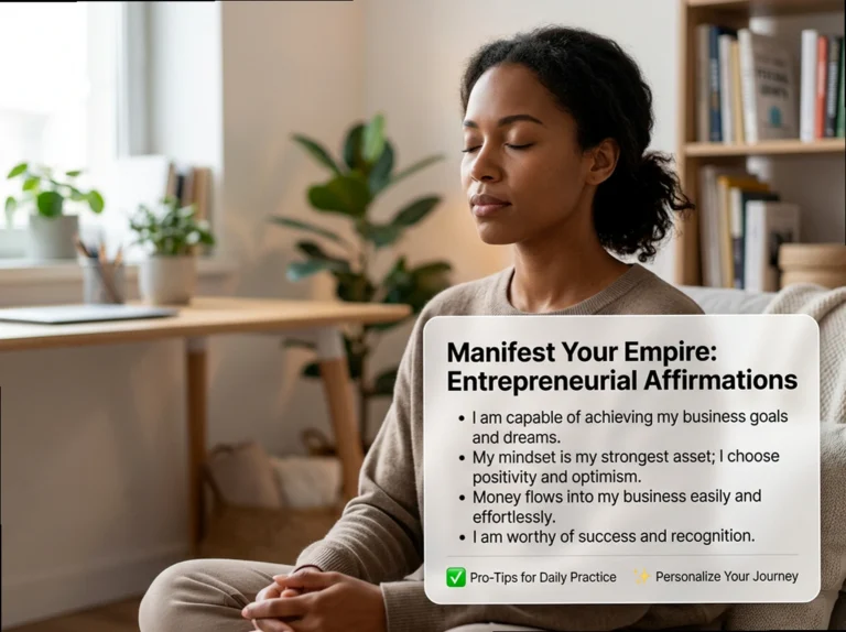Entrepreneurial Affirmations: Manifest Abundance & Success