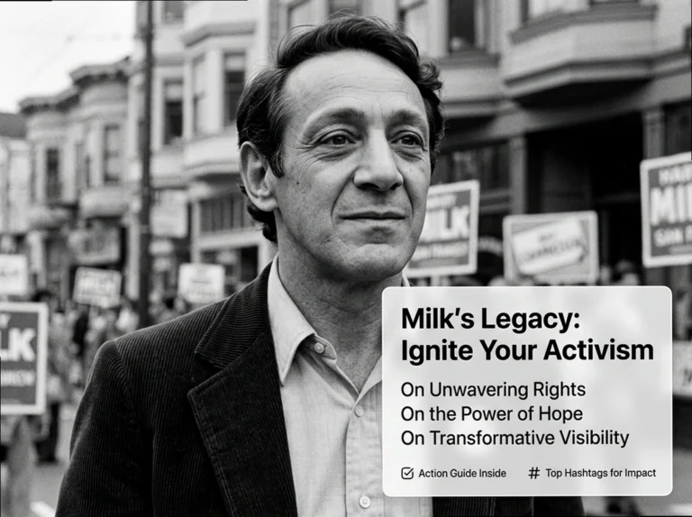 Equality Is Non-Negotiable: Harvey Milk Quotes on Human Rights