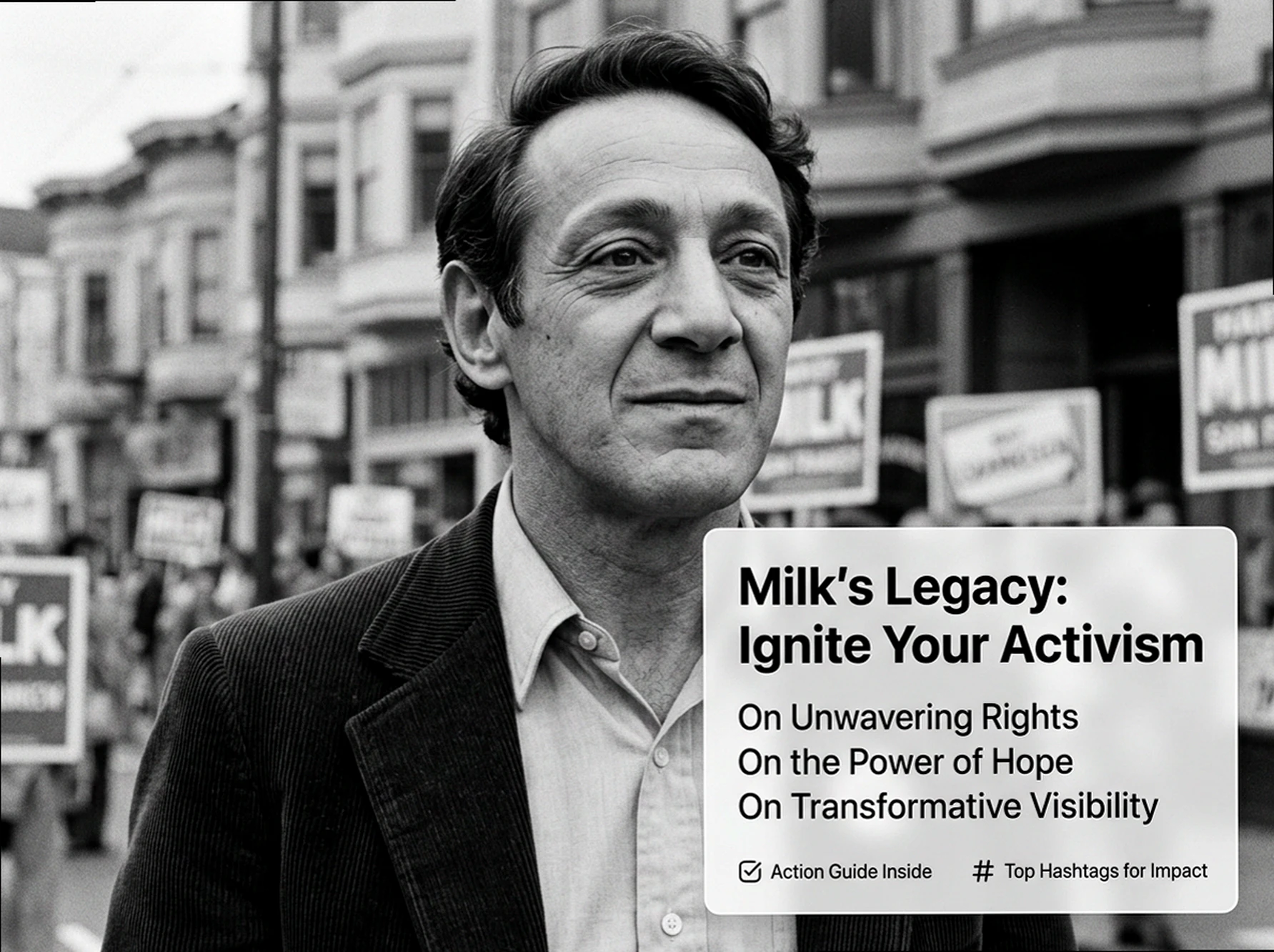 Equality Is Non-Negotiable: Harvey Milk Quotes on Human Rights