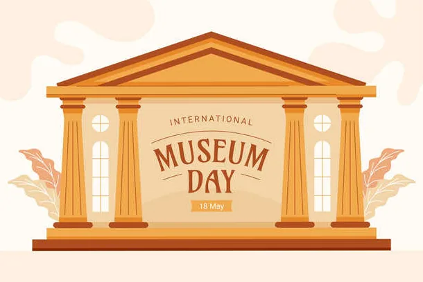 A museum interior with high ceilings and natural light, showcasing diverse exhibits, providing a peaceful cultural experience.