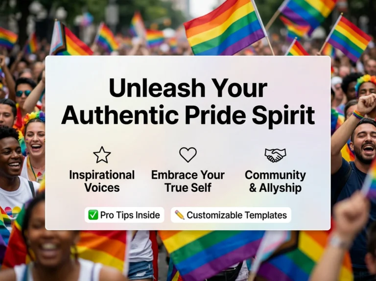 Find Your Voice: Authentic Pride Quotes for True Resilience