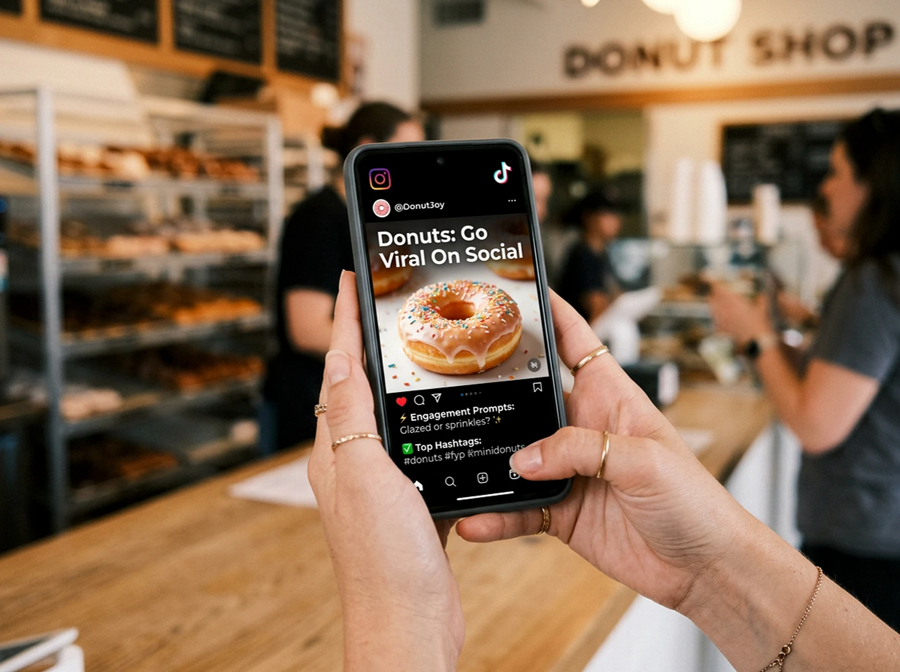 Go Viral: Trending Donut Hashtags & Engagement Prompts