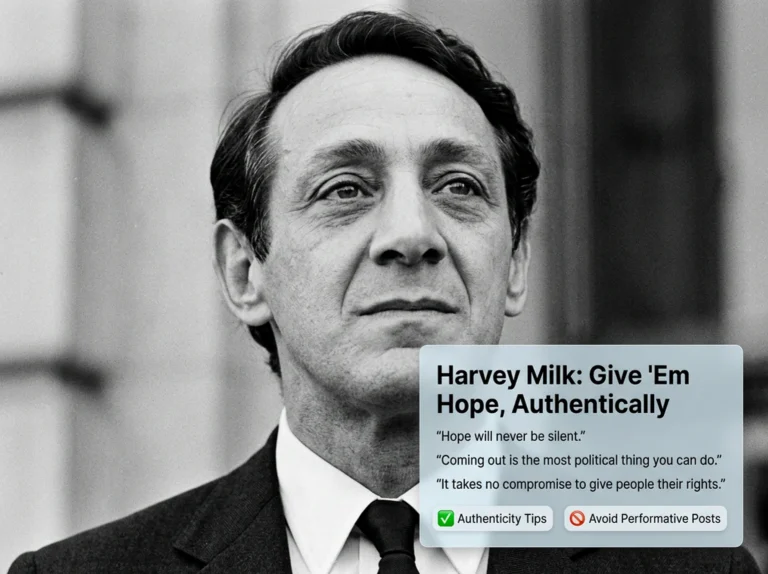 Harvey Milk Quotes: Give 'Em Hope with These Authentic Captions