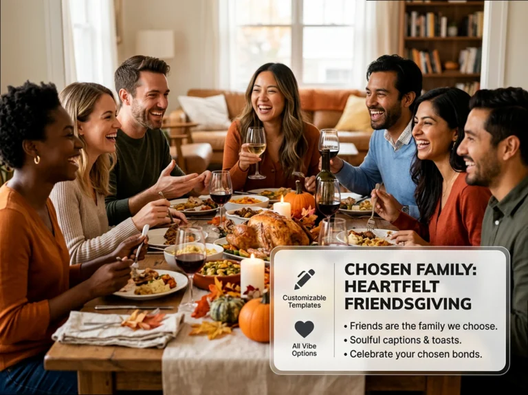 Heartfelt Friendsgiving Quotes for Your Soulful Chosen Family