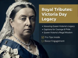 Honor the Crown: Meaningful Victoria Day Tribute Captions