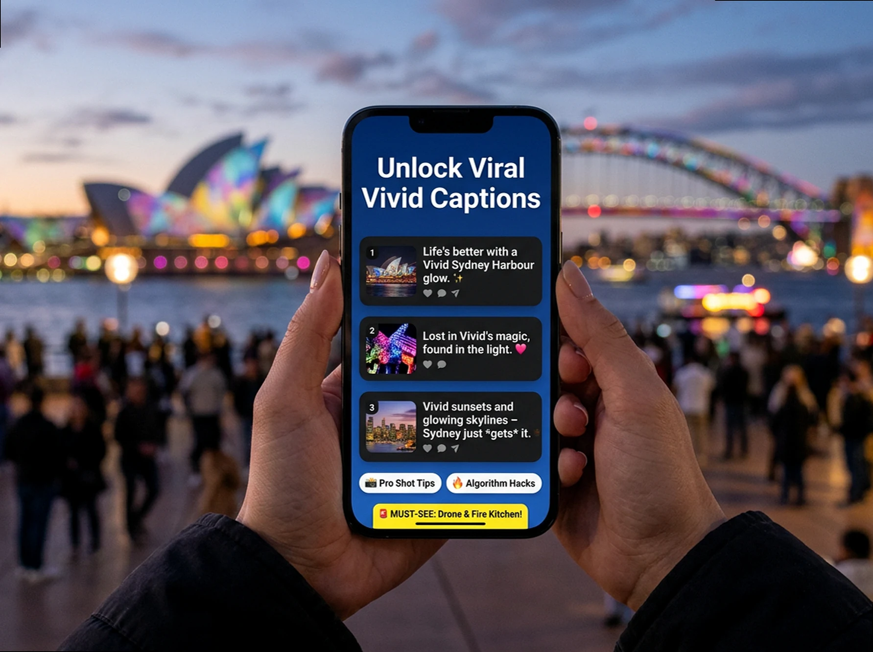 How to Slay Vivid Sydney 2026: Interactive Captions for the Grid