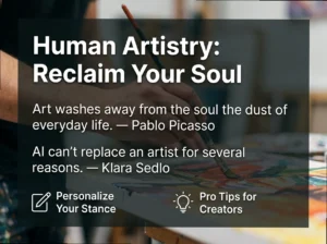 Human Artistry vs AI: Quotes to Reclaim Your Soul's Value