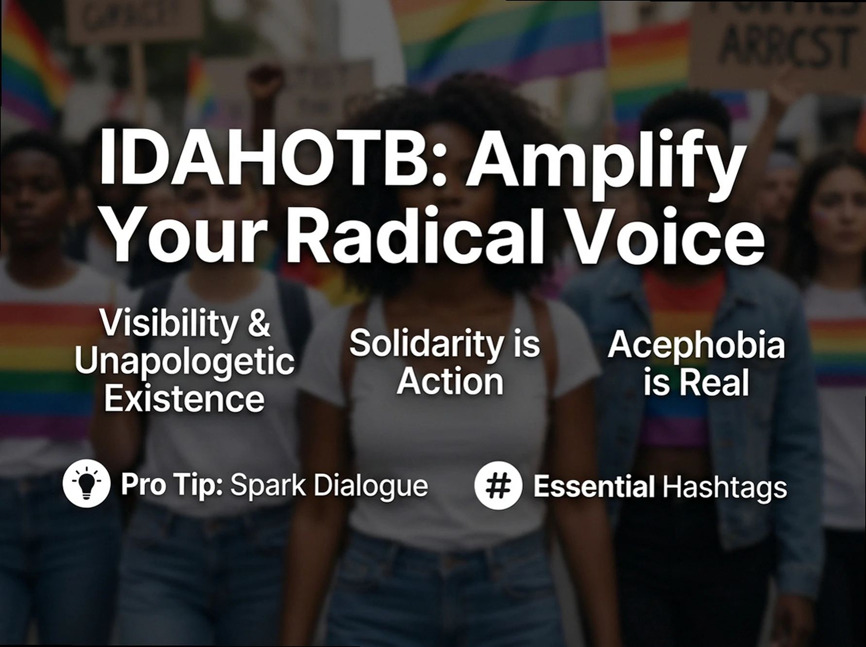 IDAHOTB Anti-Discrimination Quotes: Radical Solidarity Assets