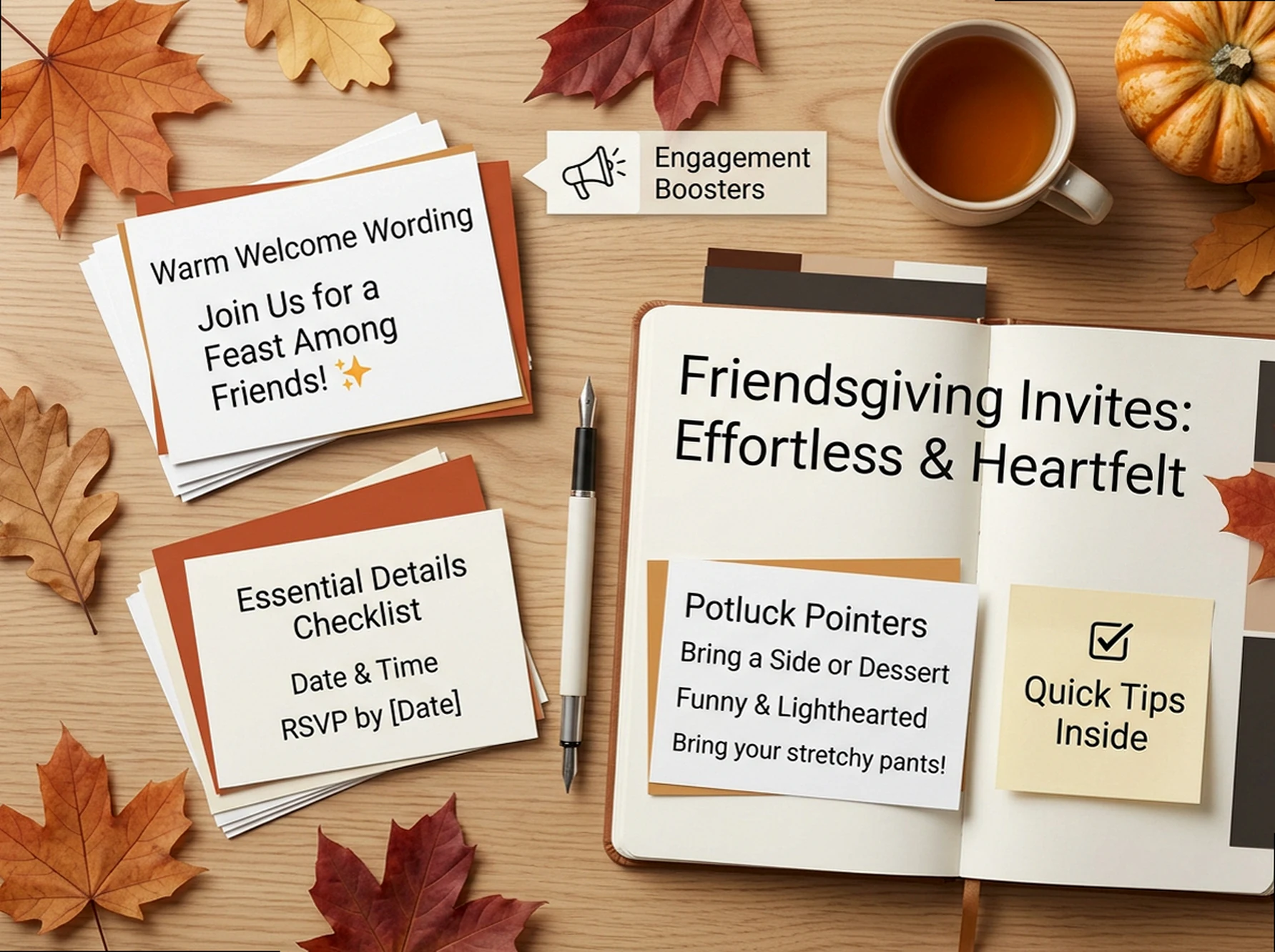 Invite Your Crew: Friendsgiving Wording for Low-Stress Hosting