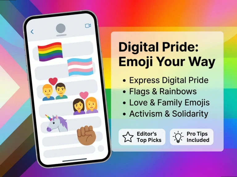 LGBTQ+ Emoji Guide: Claim Your Digital Space with Pride