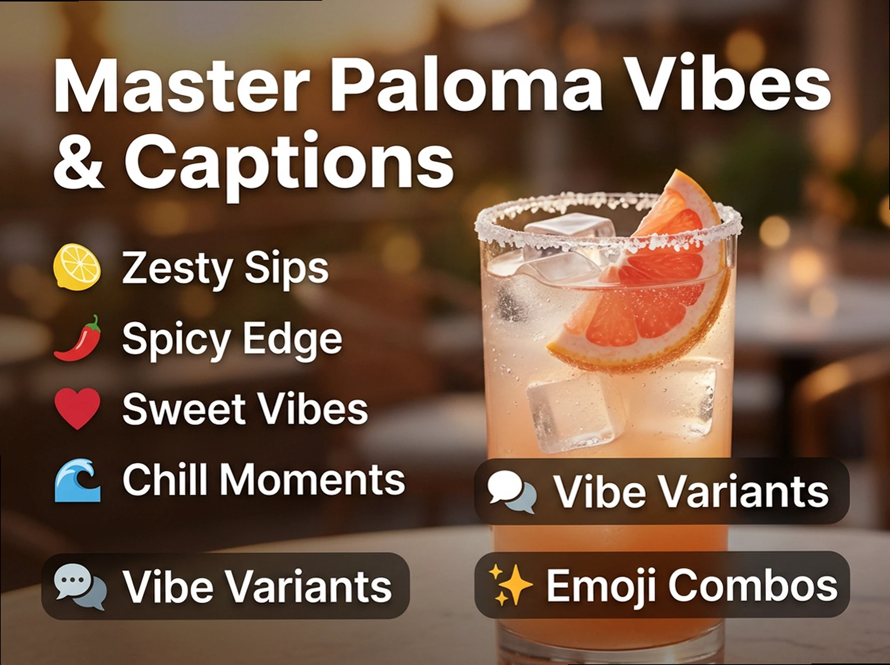 Match Your Paloma Vibe With These Aesthetic Captions