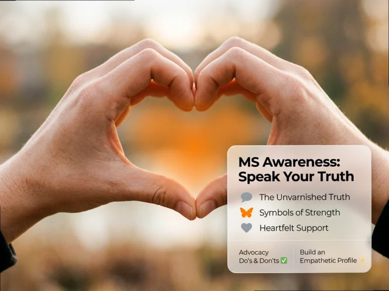 MS Awareness Captions: Honest Support for World MS Day