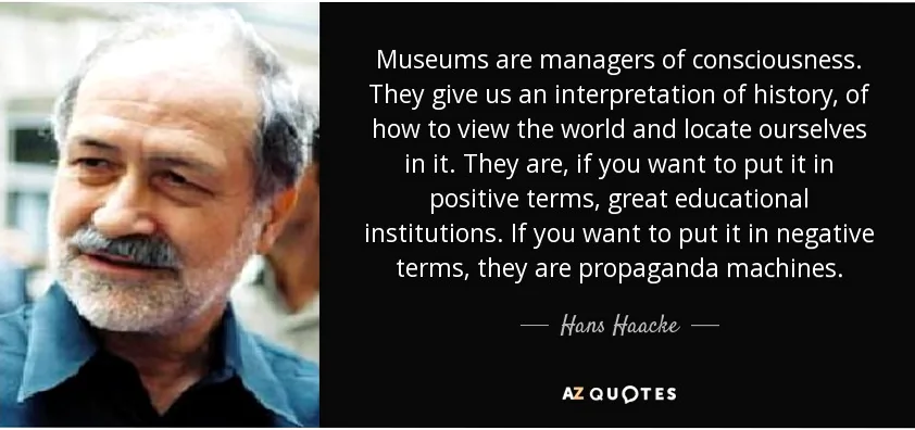 A contemplative museum visitor viewing profound art, surrounded by architectural beauty, illustrating deep museum quotes and aesthetic captions.