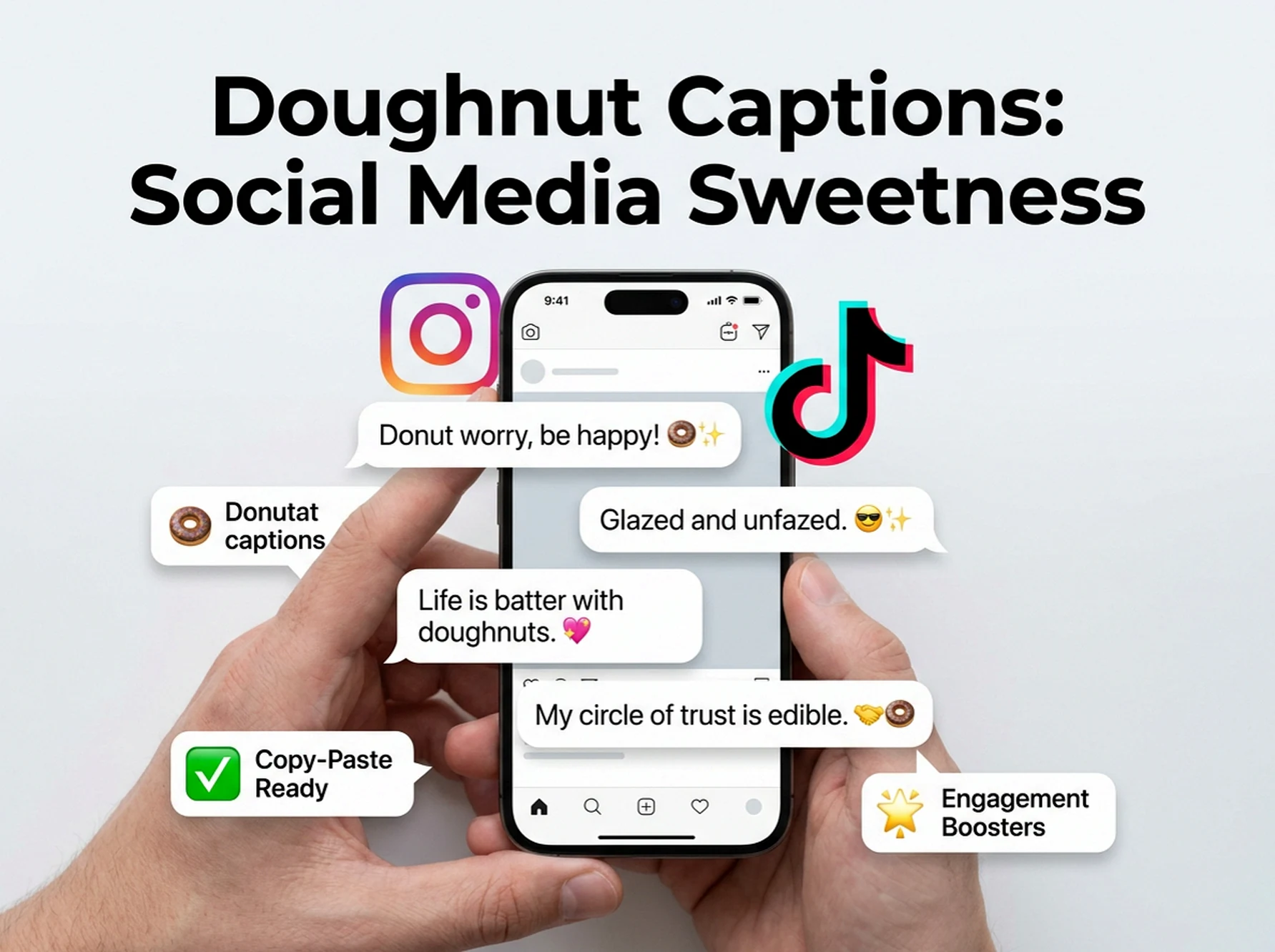 National Doughnut Week Captions: Glazed, Unfazed & Copy-Paste Ready