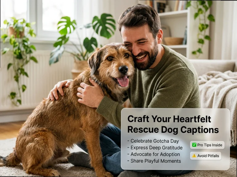 National Rescue Dog Day Captions: Heartfelt Lines for Your Pup