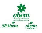 Logo of Associação Brasileira de Esclerose Múltipla, representing international MS organizations.