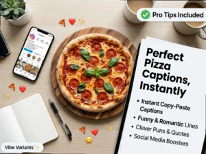 Pizza Captions & Puns: Copy-Paste Vibes for Every Slice